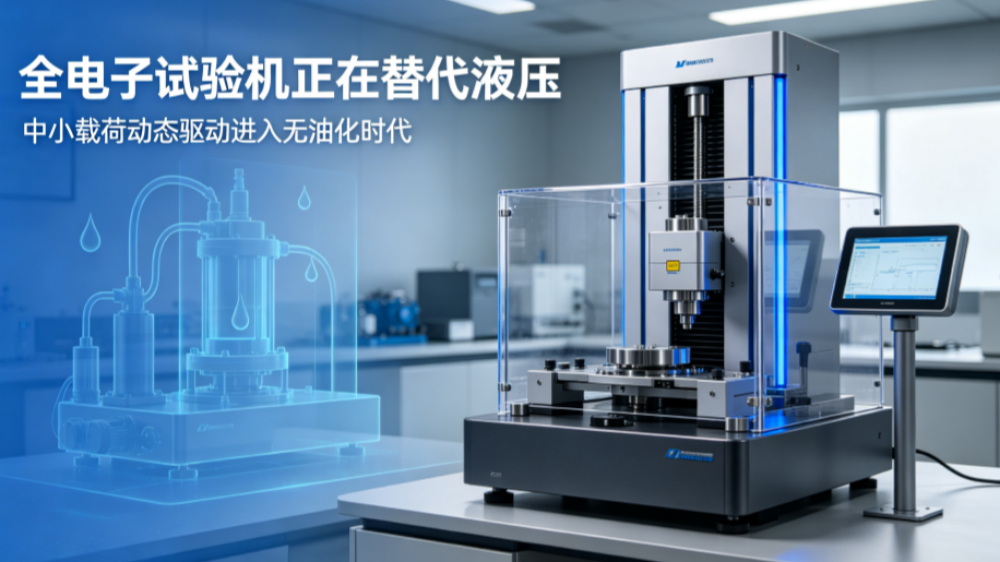 仪器行业观察：全电子试验机正在替代液压